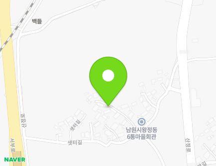 110-13 Saetteo-gil, Namwon-si, Jeonbuk-do, Republic of Korea Map