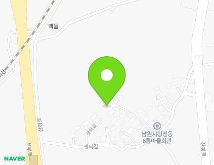 110-21 Saetteo-gil, Namwon-si, Jeonbuk-do, Republic of Korea Map
