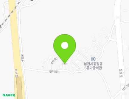 126 Saetteo-gil, Namwon-si, Jeonbuk-do, Republic of Korea Map