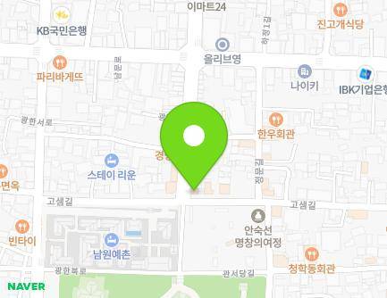 24 Gwanghanbuk-ro, Namwon-si, Jeonbuk-do, Republic of Korea Map
