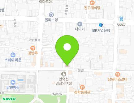83 Gosaem-gil, Namwon-si, Jeonbuk-do, Republic of Korea Map