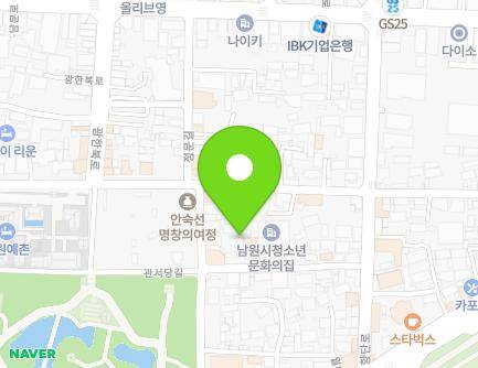 27 Gwanseodang-gil, Namwon-si, Jeonbuk-do, Republic of Korea Map