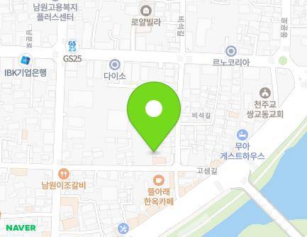 15 Biseok-gil, Namwon-si, Jeonbuk-do, Republic of Korea Map