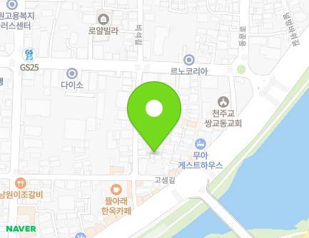 24-14 Biseok-gil, Namwon-si, Jeonbuk-do, Republic of Korea Map