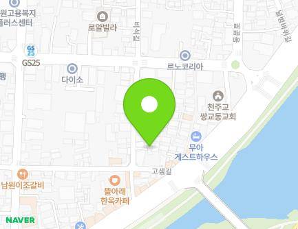 18-6 Biseok-gil, Namwon-si, Jeonbuk-do, Republic of Korea Map