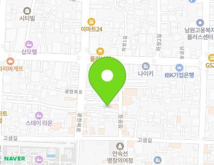 30-14 Gwanghanbuk-ro, Namwon-si, Jeonbuk-do, Republic of Korea Map