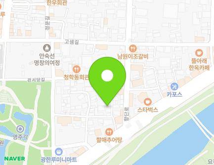 23-3 Wolmaean-gil, Namwon-si, Jeonbuk-do, Republic of Korea Map
