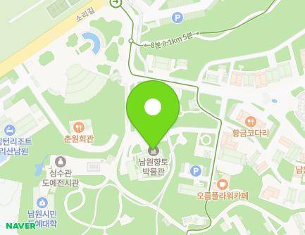 14-9 Yangnim-gil, Namwon-si, Jeonbuk-do, Republic of Korea Map