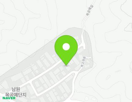 10-19 Mokgongye-gil, Namwon-si, Jeonbuk-do, Republic of Korea Map