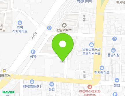 399-5 Nammun-ro, Namwon-si, Jeonbuk-do, Republic of Korea Map