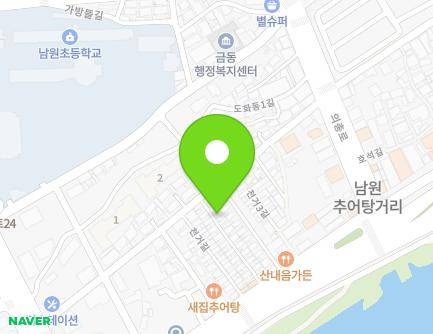 20 Cheongeo 1-gil, Namwon-si, Jeonbuk-do, Republic of Korea Map