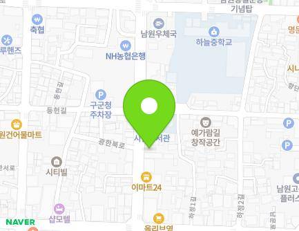 50 Gwanghanbuk-ro, Namwon-si, Jeonbuk-do, Republic of Korea Map