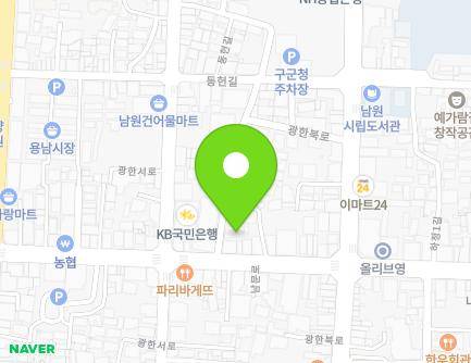 431-6 Nammun-ro, Namwon-si, Jeonbuk-do, Republic of Korea Map