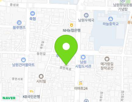 49-8 Gwanghanbuk-ro, Namwon-si, Jeonbuk-do, Republic of Korea Map