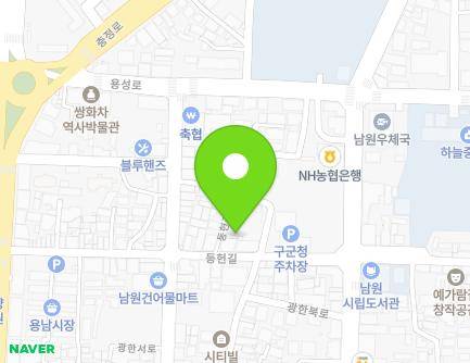 39-6 Dongheon-gil, Namwon-si, Jeonbuk-do, Republic of Korea Map