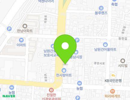 72 Uichong-ro, Namwon-si, Jeonbuk-do, Republic of Korea Map