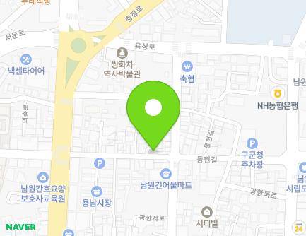 25 Dongheon-gil, Namwon-si, Jeonbuk-do, Republic of Korea Map