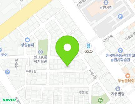 41-13 Okjeong 5-gil, Namwon-si, Jeonbuk-do, Republic of Korea Map