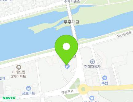 381-7 Hanpungnu-ro, Muju-eup, Muju-gun, Jeonbuk-do, Republic of Korea Map