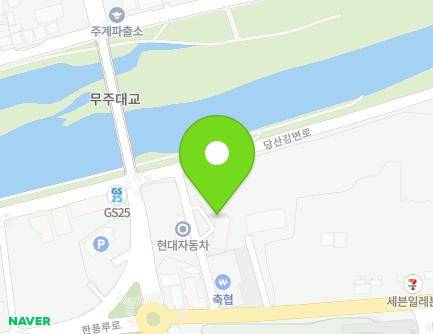 387-8 Hanpungnu-ro, Muju-eup, Muju-gun, Jeonbuk-do, Republic of Korea Map