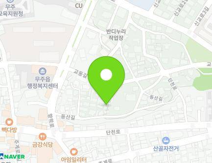 11-2 Dongsan-gil, Muju-eup, Muju-gun, Jeonbuk-do, Republic of Korea Map