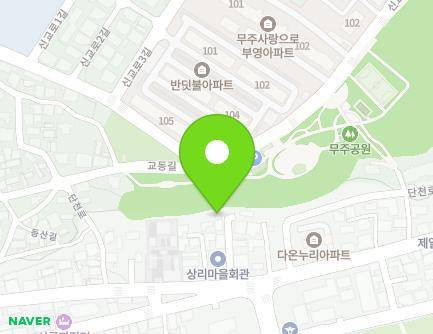 141-17 Dancheon-ro, Muju-eup, Muju-gun, Jeonbuk-do, Republic of Korea Map