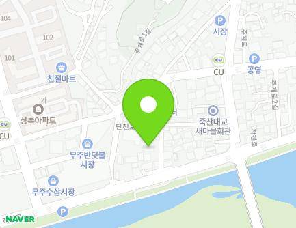 11-8 Dancheon-ro 1-gil, Muju-eup, Muju-gun, Jeonbuk-do, Republic of Korea Map