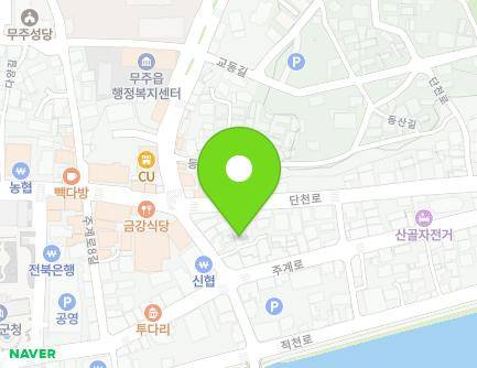 34-5 Hyanghak-ro, Muju-eup, Muju-gun, Jeonbuk-do, Republic of Korea Map