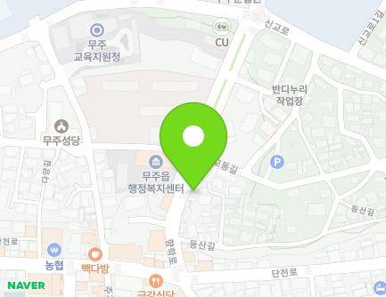 50-1 Hyanghak-ro, Muju-eup, Muju-gun, Jeonbuk-do, Republic of Korea Map