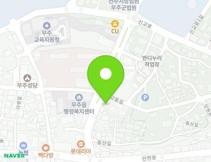 54 Hyanghak-ro, Muju-eup, Muju-gun, Jeonbuk-do, Republic of Korea Map