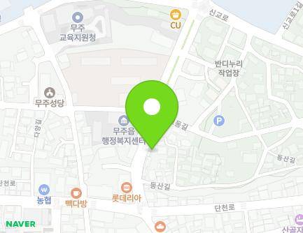 50 Hyanghak-ro, Muju-eup, Muju-gun, Jeonbuk-do, Republic of Korea Map