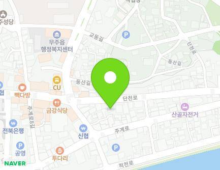 34-11 Hyanghak-ro, Muju-eup, Muju-gun, Jeonbuk-do, Republic of Korea Map