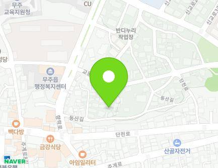 5-8 Dongsan-gil, Muju-eup, Muju-gun, Jeonbuk-do, Republic of Korea Map