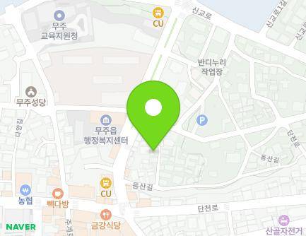 5-19 Dongsan-gil, Muju-eup, Muju-gun, Jeonbuk-do, Republic of Korea Map
