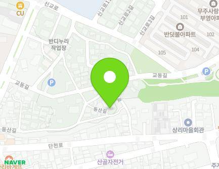 22-9 Dongsan-gil, Muju-eup, Muju-gun, Jeonbuk-do, Republic of Korea Map