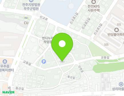 17 Gyodong-gil, Muju-eup, Muju-gun, Jeonbuk-do, Republic of Korea Map
