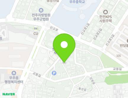 15-12 Gyodong-gil, Muju-eup, Muju-gun, Jeonbuk-do, Republic of Korea Map