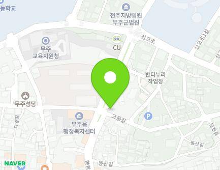 56 Hyanghak-ro, Muju-eup, Muju-gun, Jeonbuk-do, Republic of Korea Map