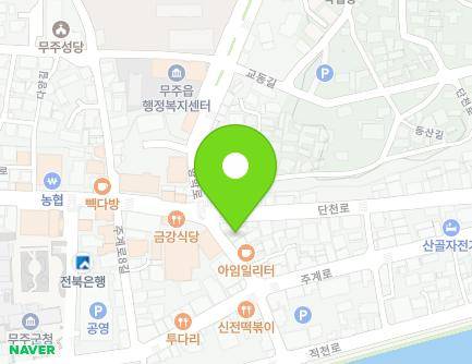 38 Hyanghak-ro, Muju-eup, Muju-gun, Jeonbuk-do, Republic of Korea Map