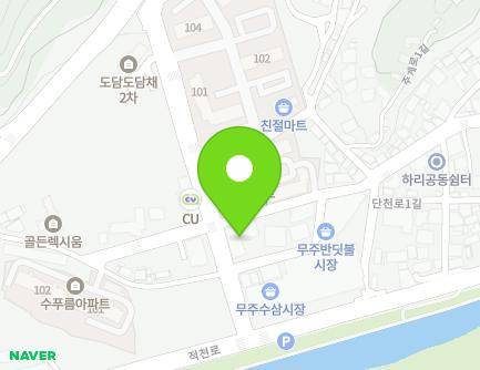 8 Jangteo-ro, Muju-eup, Muju-gun, Jeonbuk-do, Republic of Korea Map