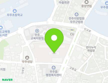 55 Hyanghak-ro, Muju-eup, Muju-gun, Jeonbuk-do, Republic of Korea Map