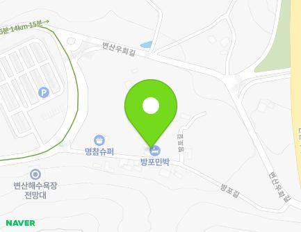 13 Bangpo-gil, Byeonsan-myeon, Buan-gun, Jeonbuk-do, Republic of Korea Map