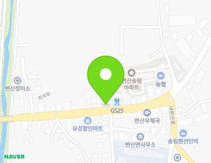84 Jiseo-ro, Byeonsan-myeon, Buan-gun, Jeonbuk-do, Republic of Korea Map