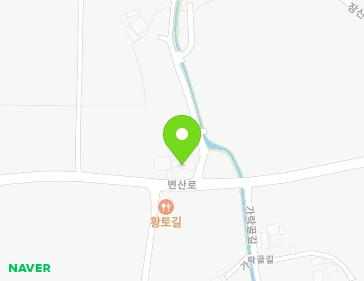 1080-3 Byeonsan-ro, Haseo-myeon, Buan-gun, Jeonbuk-do, Republic of Korea Map