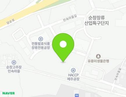 61-17 Minsongmaeul-gil, Sunchang-eup, Sunchang-gun, Jeonbuk-do, Republic of Korea Map