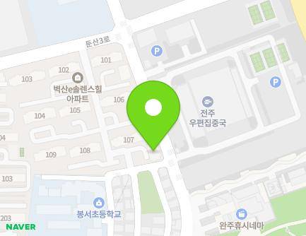 103 Dunsan 3-ro, Bongdong-eup, Wanju-gun, Jeonbuk-do, Republic of Korea Map