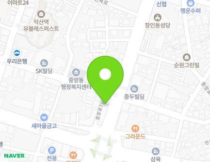 113 Inbuk-ro, Iksan-si, Jeonbuk-do, Republic of Korea Map