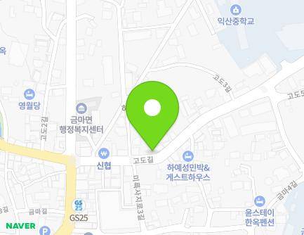 63 Godo-gil, Geumma-myeon, Iksan-si, Jeonbuk-do, Republic of Korea Map