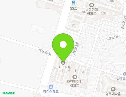 6 Baesan-ro 2-gil, Iksan-si, Jeonbuk-do, Republic of Korea Map