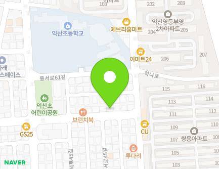 105 Gobong-ro 18-gil, Iksan-si, Jeonbuk-do, Republic of Korea Map